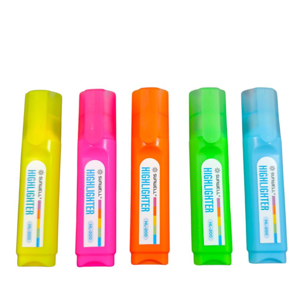 

[MURAH] Stabillo | Highlighter Murah Merk Sunwell (PAK/12 Pcs)