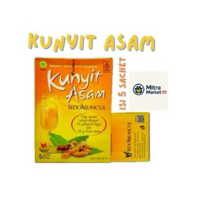 

Kunyit Asam SidoMuncul (Isi 5 Sachet)