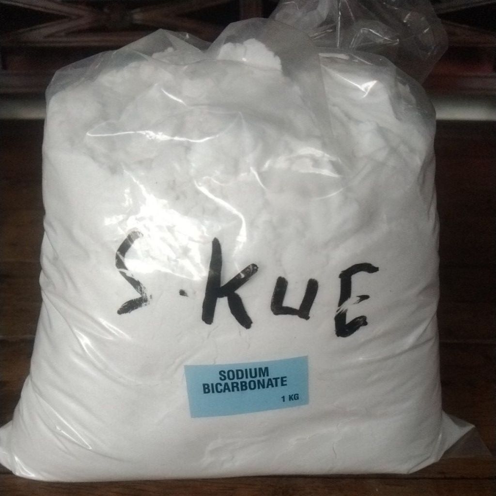 

Soda Kue ( Sodium bikarbonat Original ) 1 Kg + Bonus packing bubble wrap