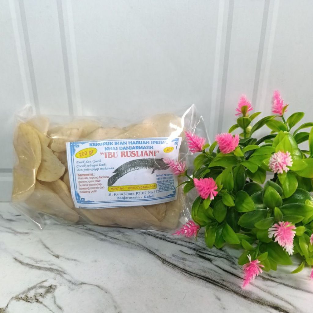 

Kerupuk Rusliani Khas Banjarmasin 200gr