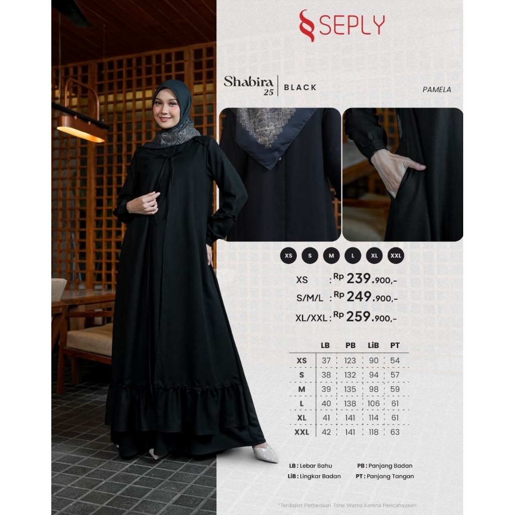 Gamis Daily Dewasa Terbaru SEPLY SHABIRA 25