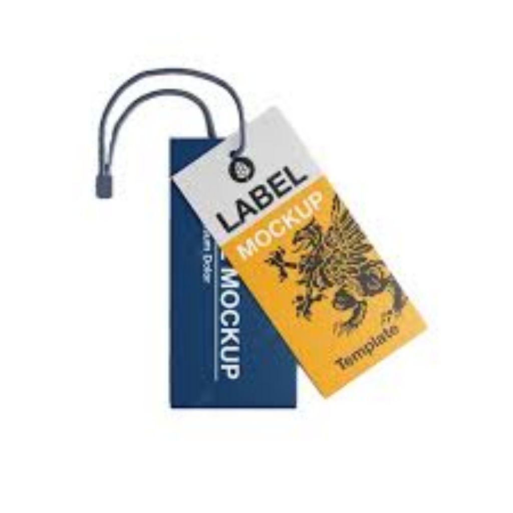 

Hangtag dua dua model berwarna