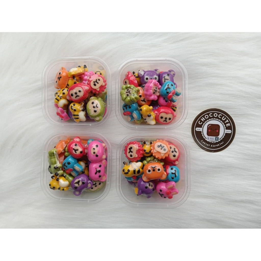 

Coklat karakter mini dan imut kemasan super ekonomis isi 25pcs