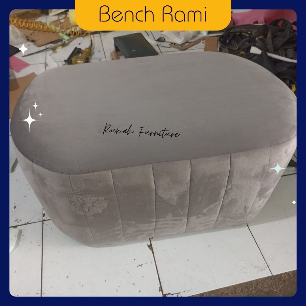 Bench Rami / Sofa Bench / Stool / Sofa minimaslis /  Sofa bench stool