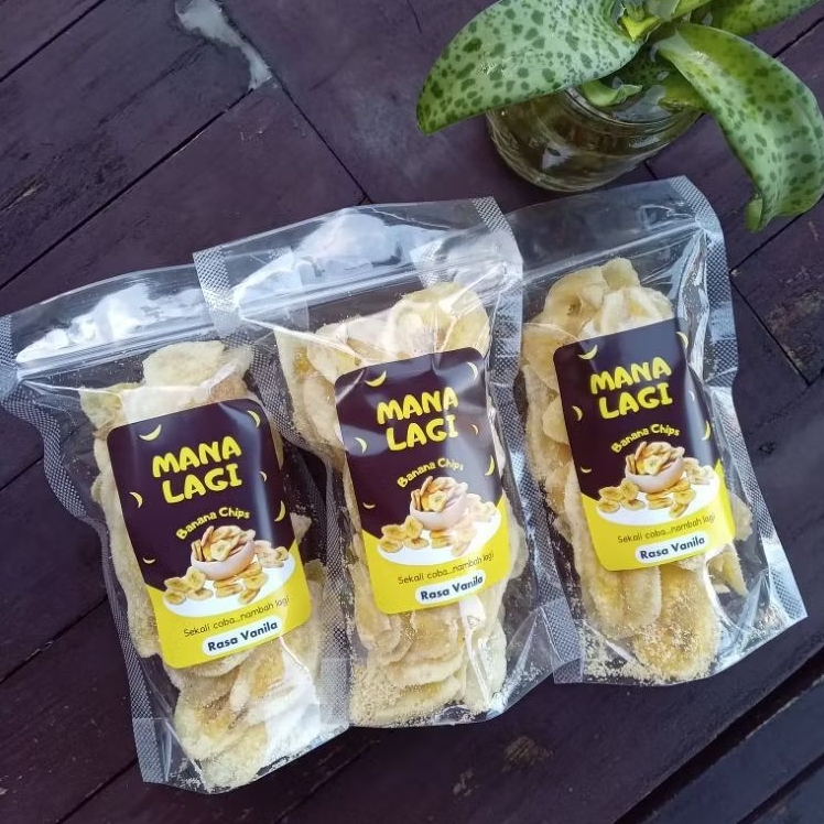

Keripik pisang manalagi terlaris enak bikin nambah lagi