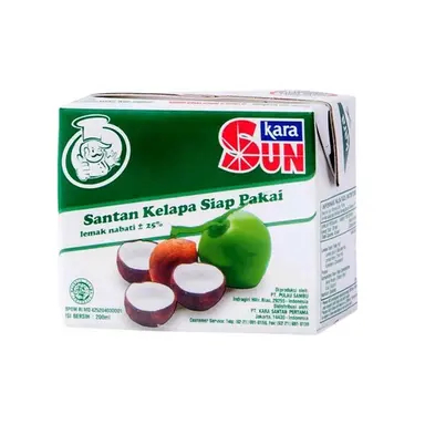 

sun kara santan 200ml / sun kara santan berkualitas tinggi 200 ml