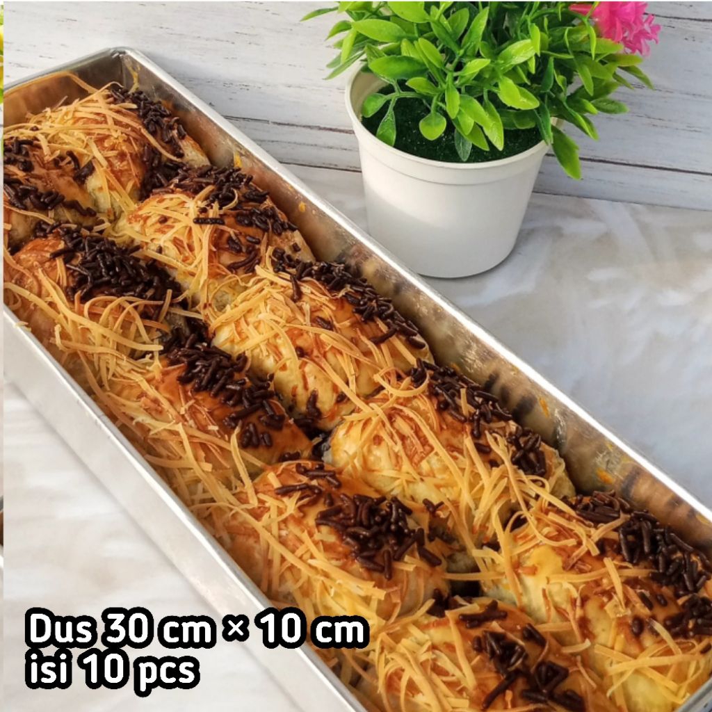 

Bolen pisang coklat lumer isi 10