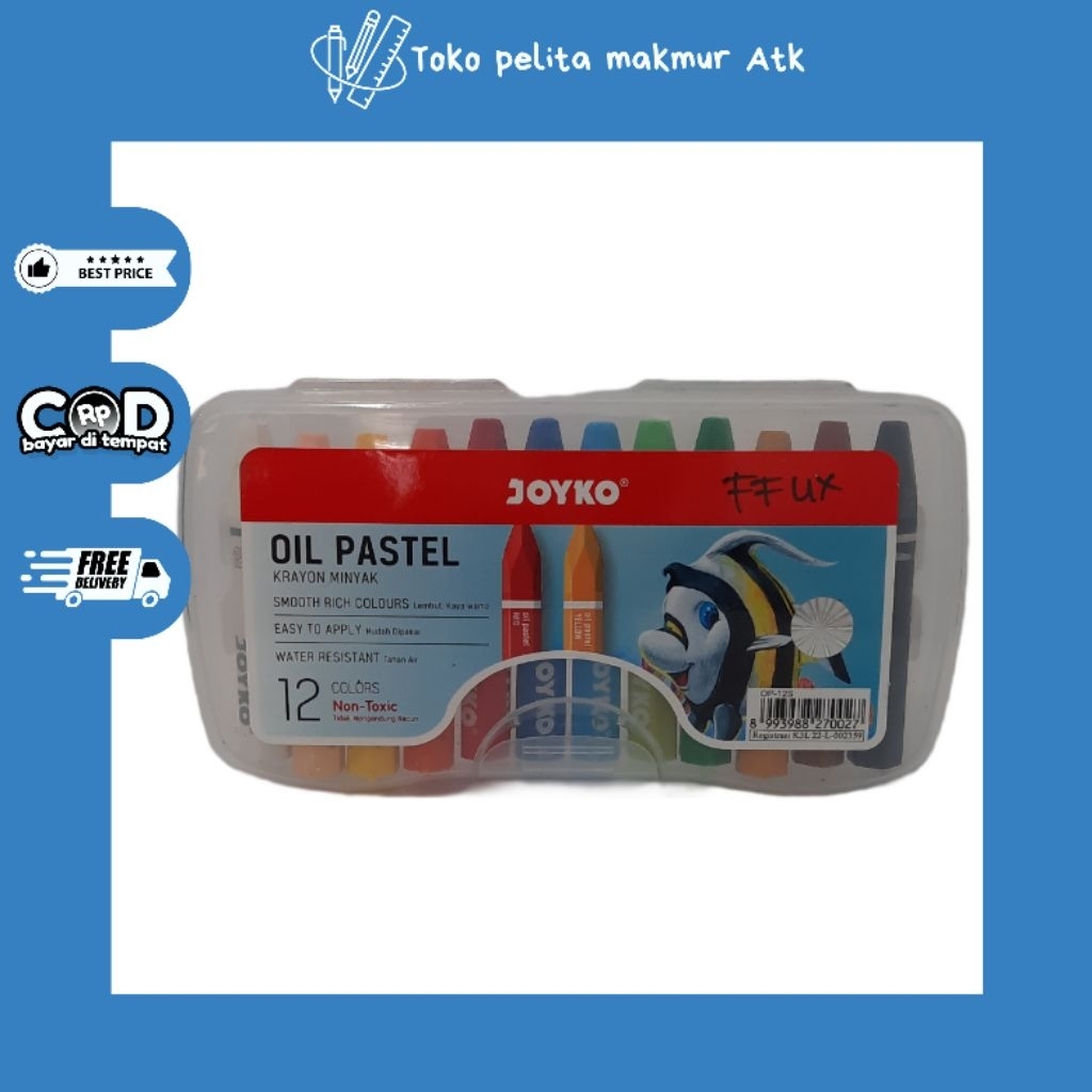 

CRAYON JOYKO LENGKAP (12,18,24 WARNA)