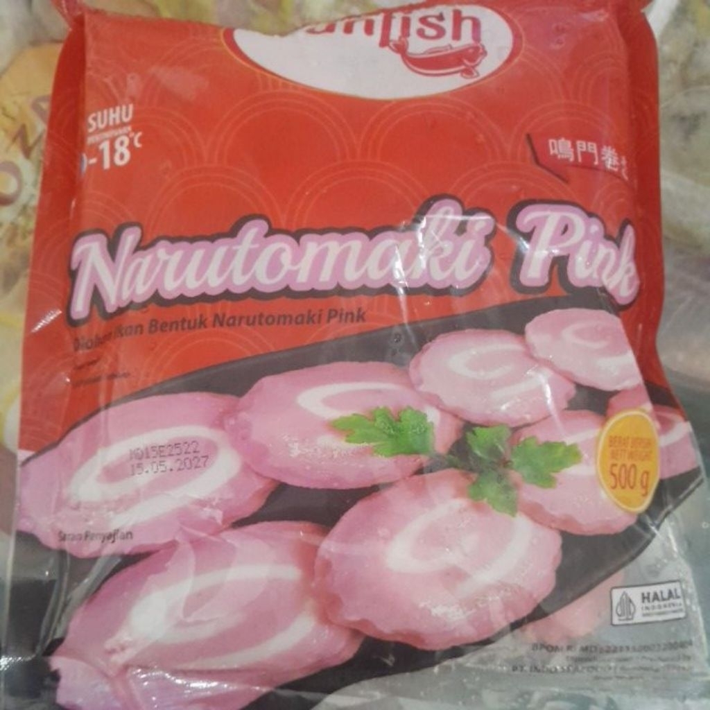 

Frozen Bandung Narutomaki sunfish 500gr