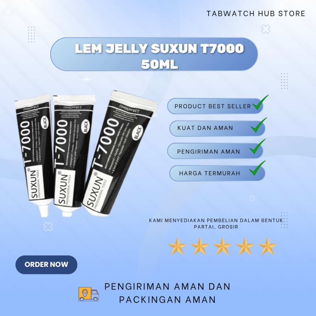 

LEM JELLY SUXUN T7000 / LEM TOUCHSCREEN SUXUN T7000 50ML 15ML ORIGINAL BD