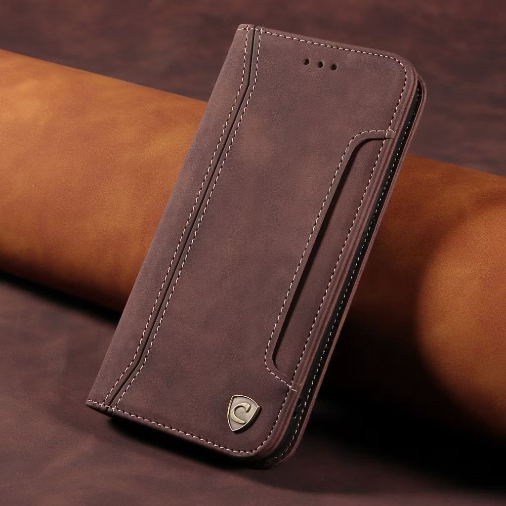 CASE WALLET DOMPET VIVO Y02 Y03 Y53s VIVO Y17S Y15s Y30/Y50 CASEON FLIP WALLET CARD SLOT LEATHER CAS