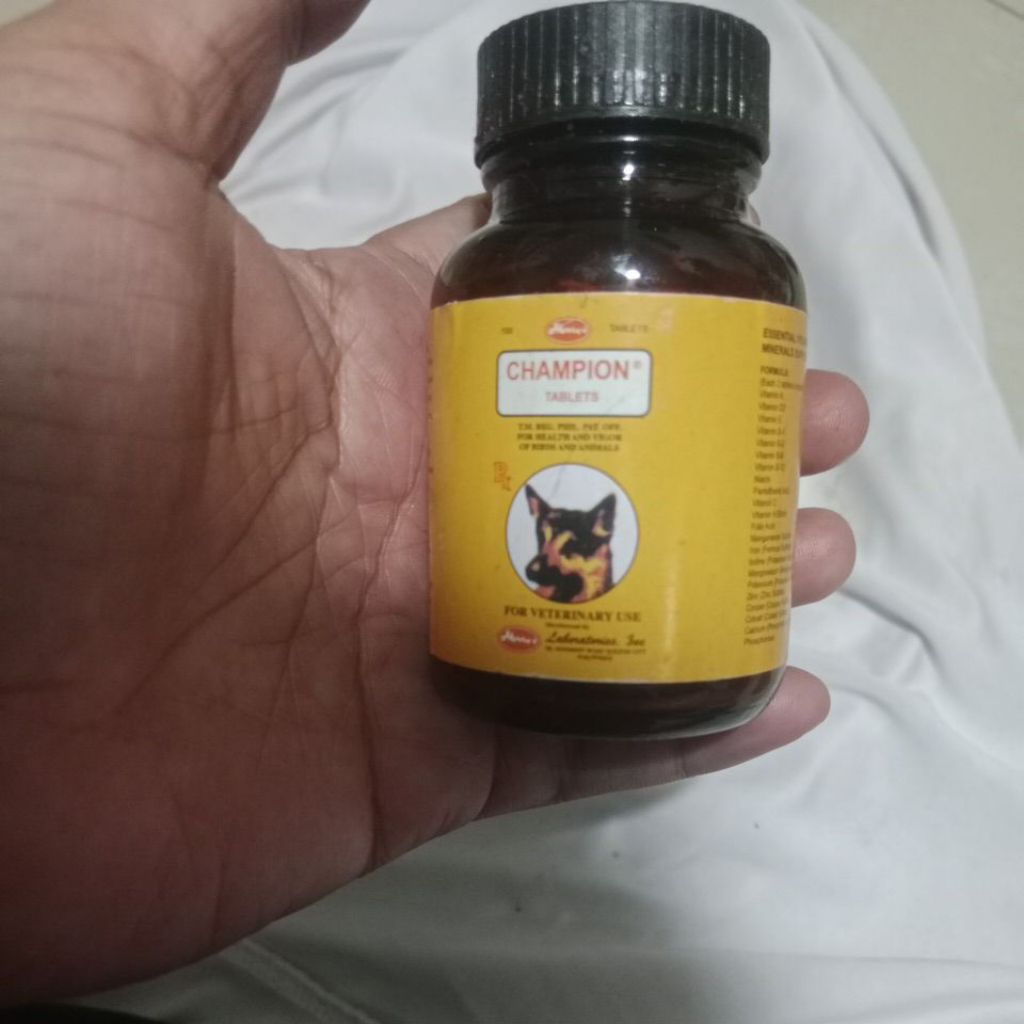 Champion Vitamin Obat ayam Filipin