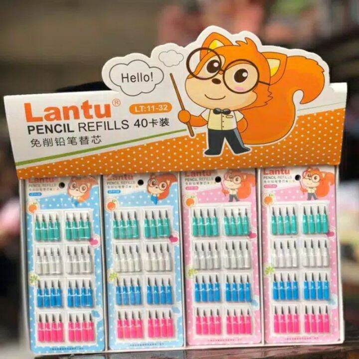 

(1 card = 32pc kecil) ISI PENSIL LANTU/isi pensil susun/refill lantu/isi ulang pensil bongkar pasang