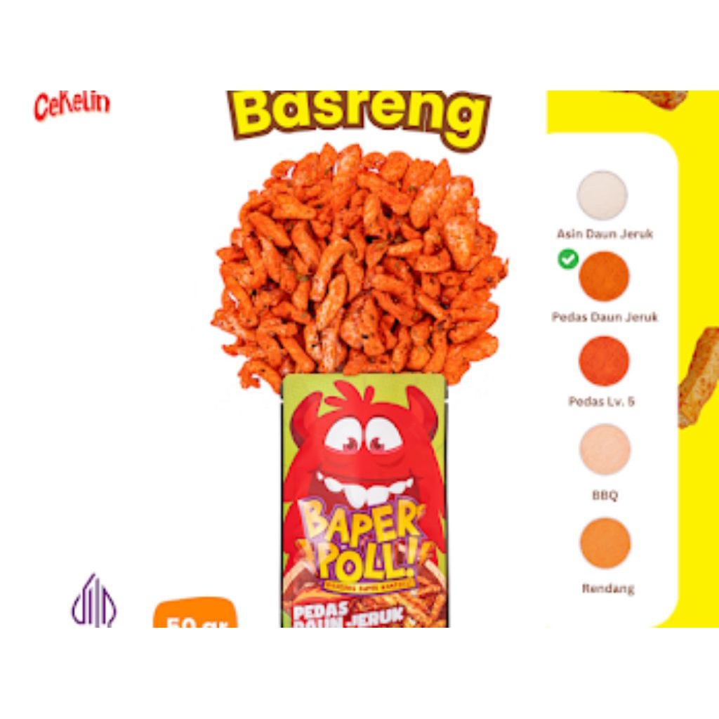 

Basreng pedas daun jeruk cemilan basreng pedas daun jeruk