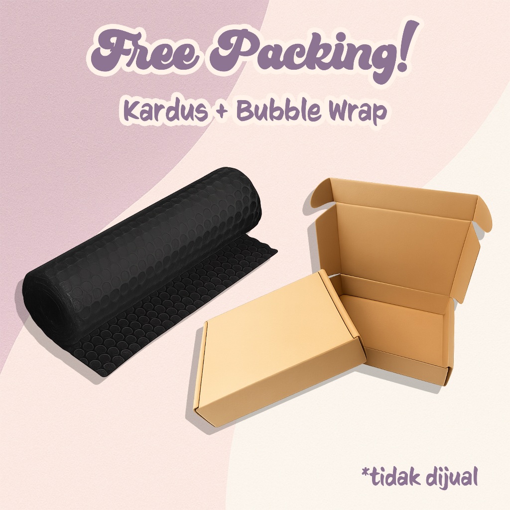 

Free Packing Kardus + Bubble Wrap