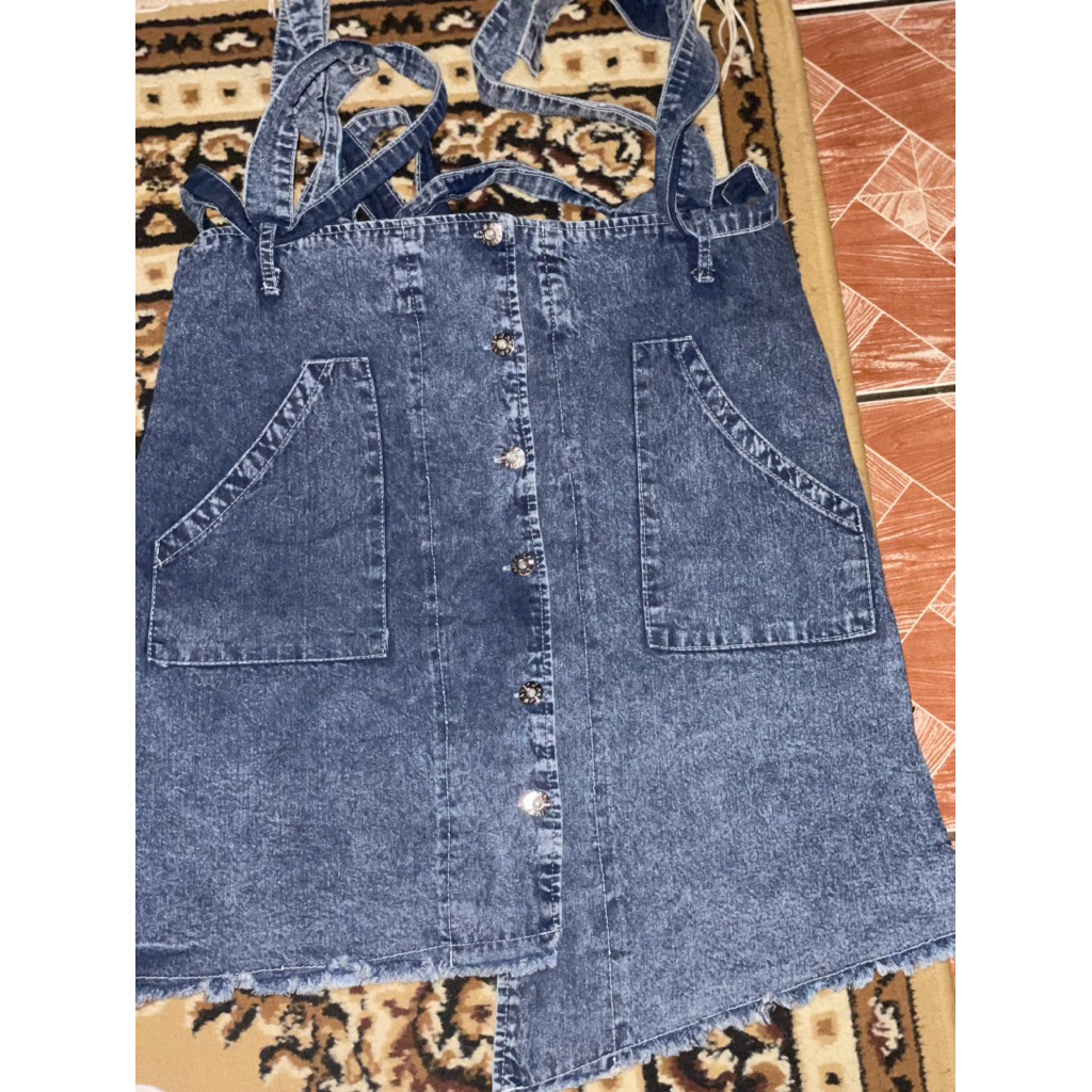 preloved overall rok jeans