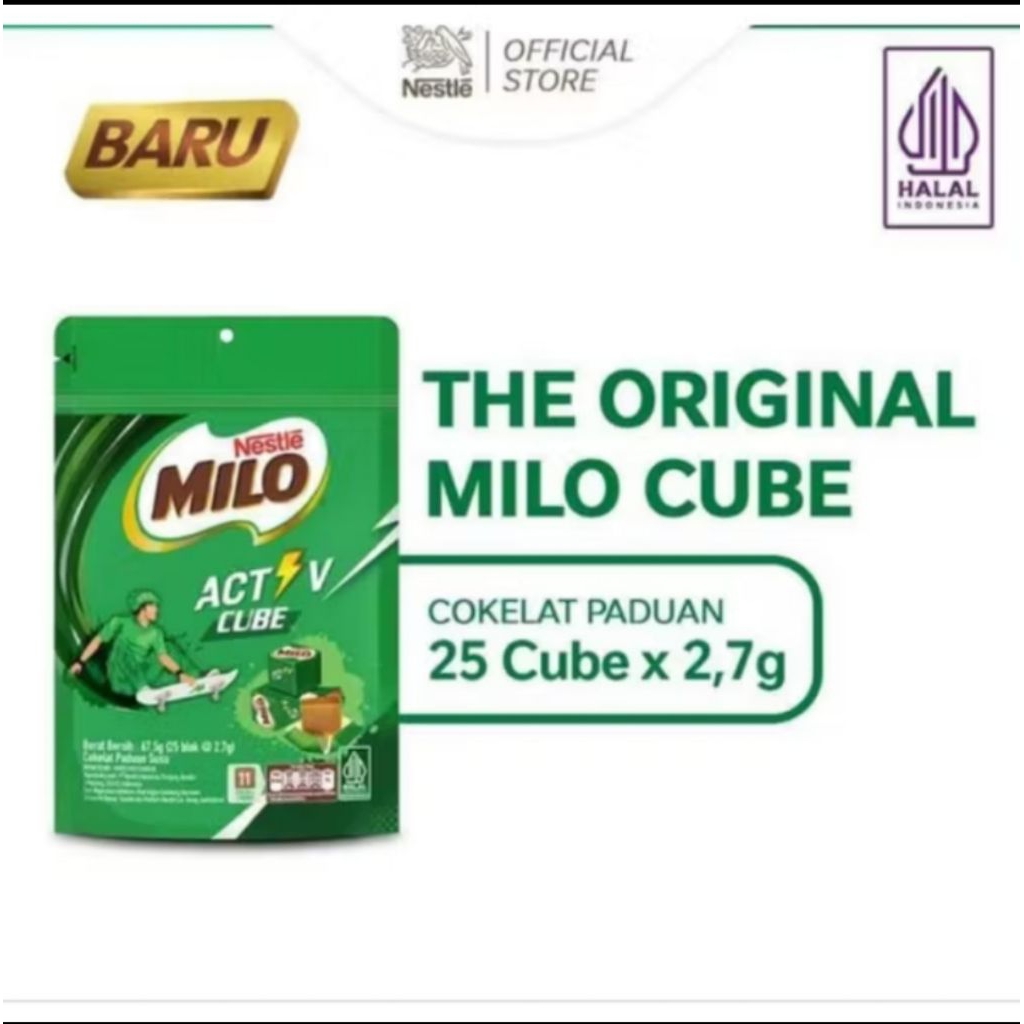 

Milo Activ Cube Original 1 Pouch