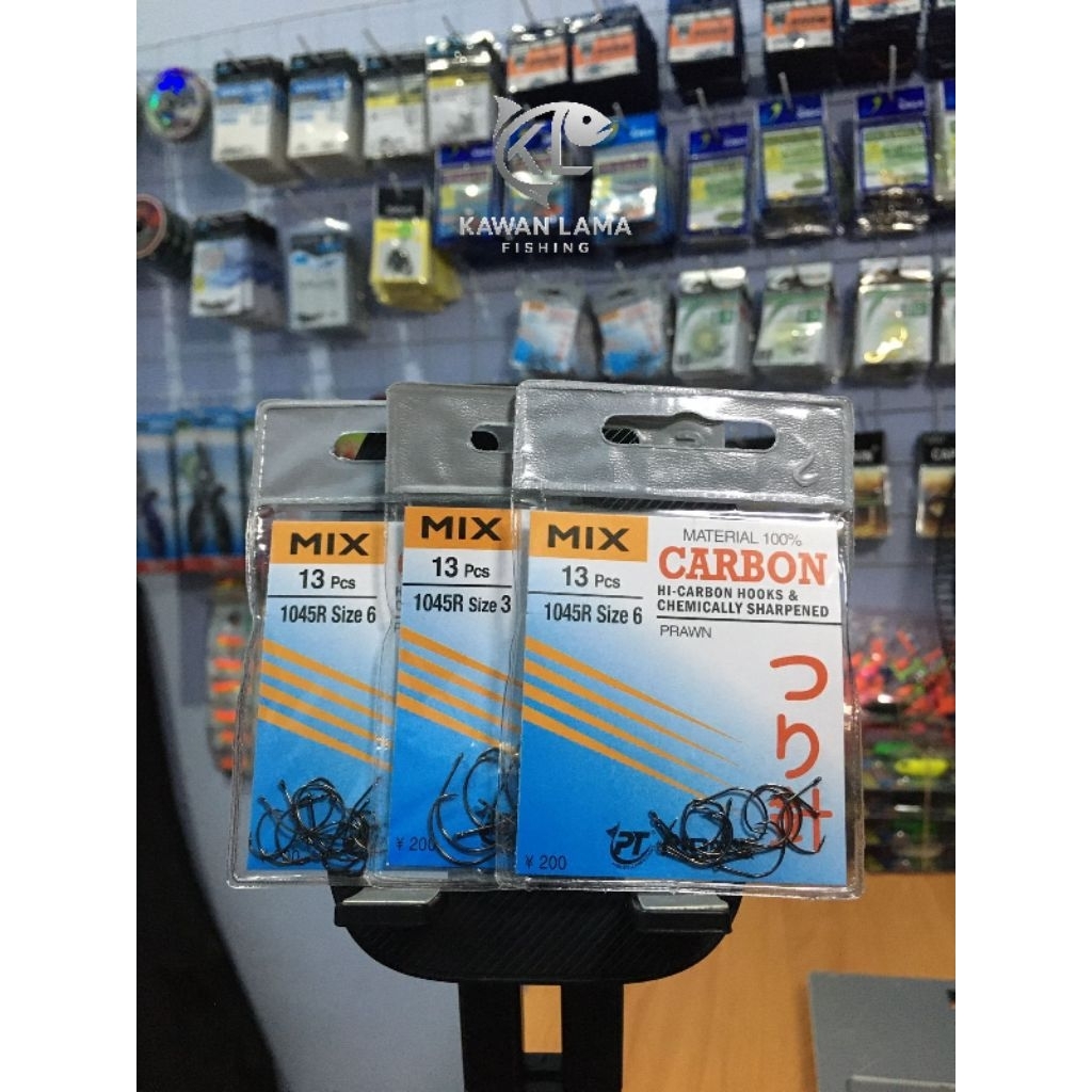 SALE KAIL PANCING MIX CARBON UDANG/KAWAT PANCING UDANG/KAIL UDANG MIX CARBON 1045R [100% ORIGINAL]