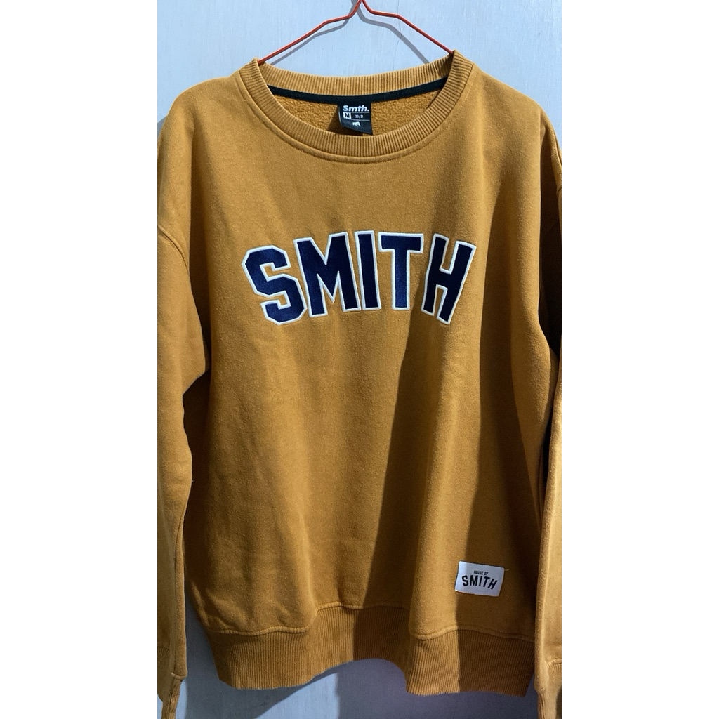 Sweater wanita pria brand Smith Ori