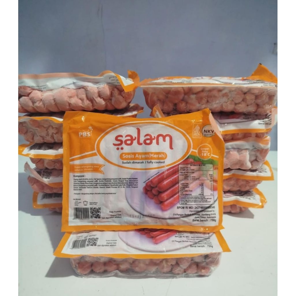 

SALAM SOSIS AYAM MERAH 750GR
