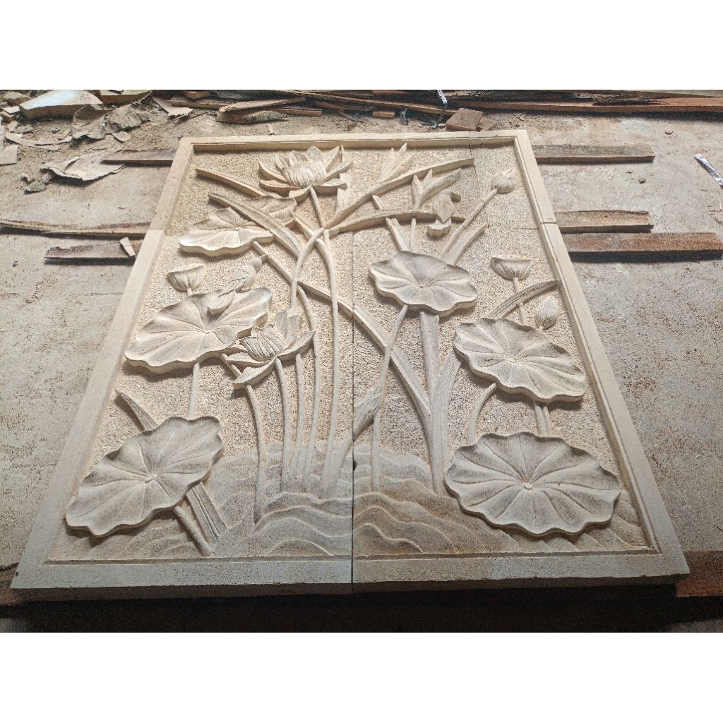 RELIEF BATU UKIR HIASAN DINDING PAJANGAN DINDING BATU ALAM 150x150 CUSTOM