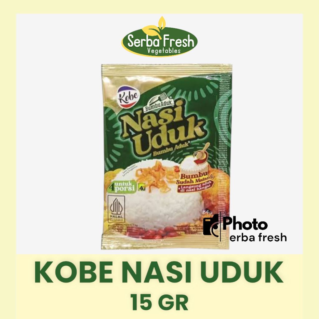 

KOBE NASI UDUK PRAKTIS | 15 GR | SERBA FRESH