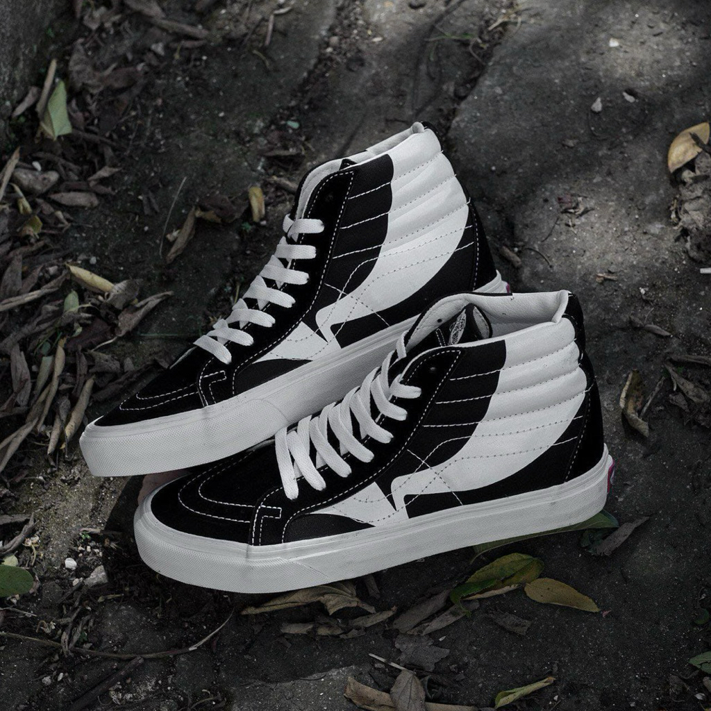 Sk8 Hi Reissue Wrap Black White