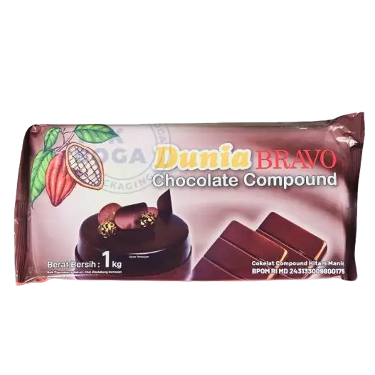 

Dunia Coklat Batang Compound Bravo 1kg (isi 12) - KARTON
