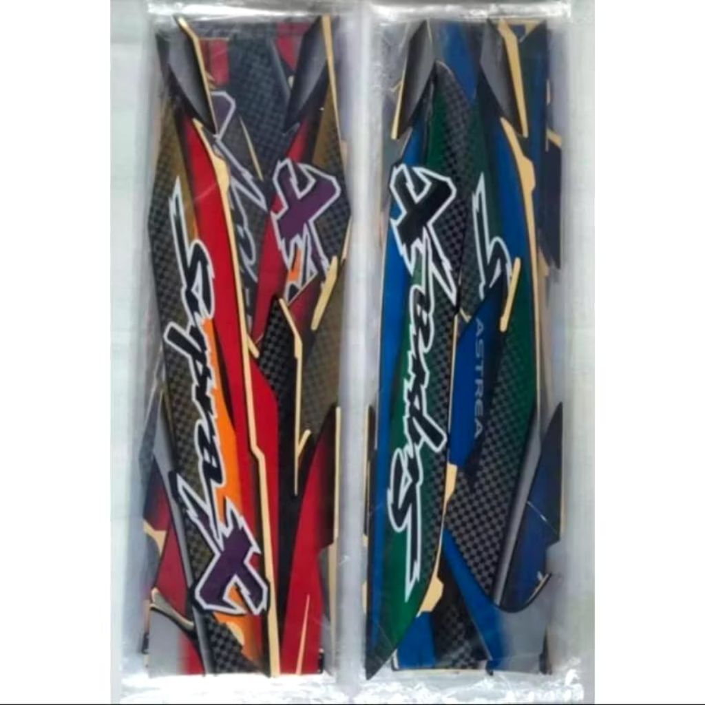 Striping / Les body Honda Supra X 2002
