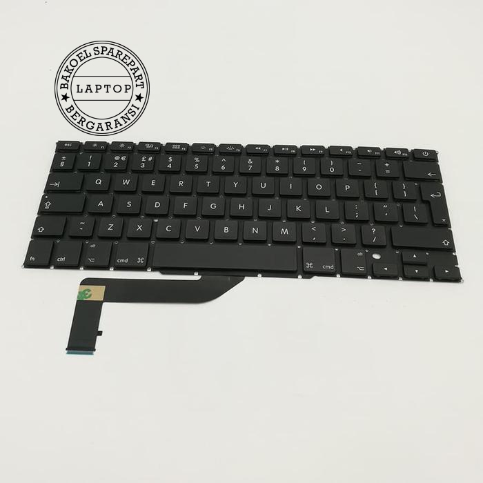 Keyboard Apple Macbook Pro A1398 Black Backlight