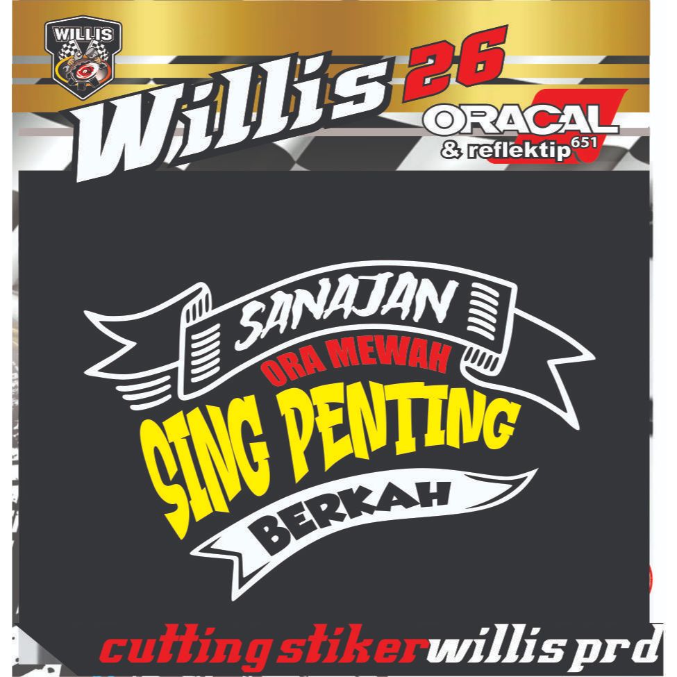 

cutting sticker hardcase sound system Custom kata kata bisa diganti