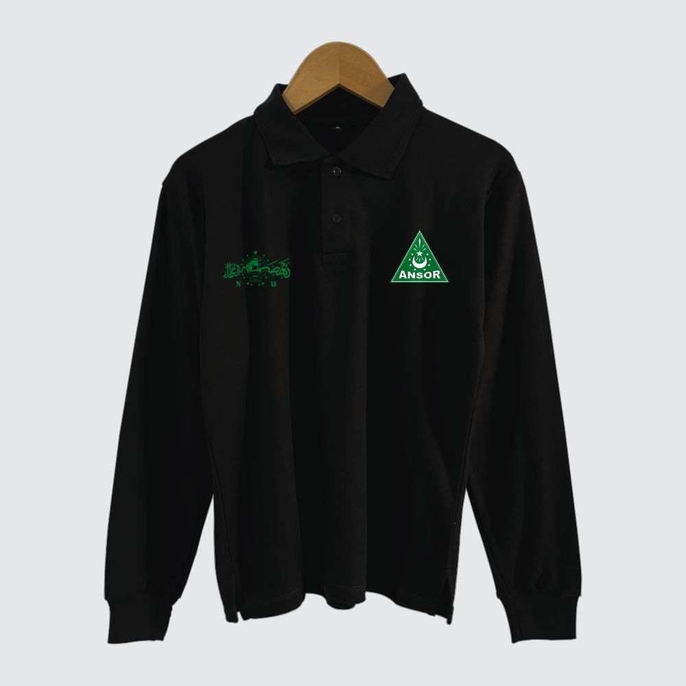 kaos polo gp ansor Wangki gp ansor Kaos kerah