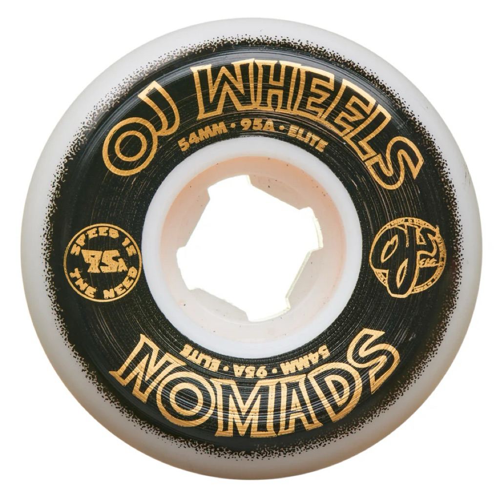 Oj Wheels Elite Nomads 54mm 95a Skateboard Wheels