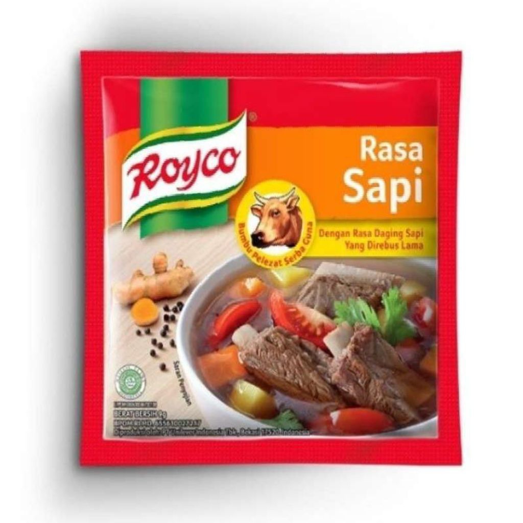 

Royco Rasa Ayam Kaldu Special Kemasan 9 gr Isi 12 renceng MURAH