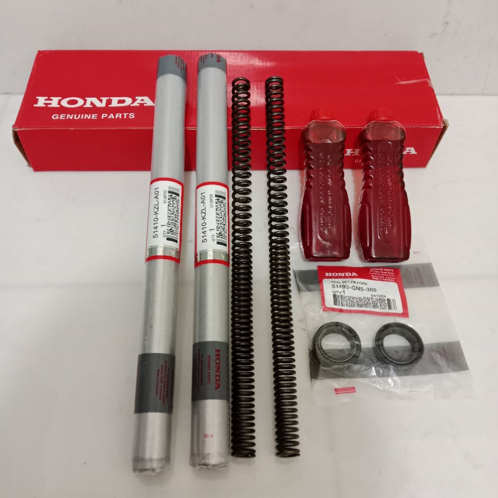 As shock depan Komplit KZL Beat fi Scoopy fi Vario 110 fi Spacy fi sepasang original