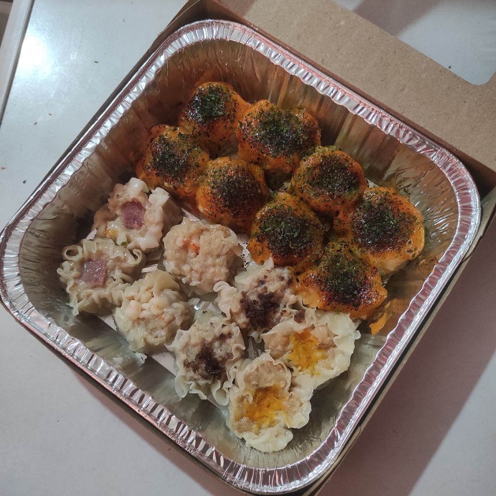 

Dimsum Party Size isi 8 mentai + 8 dimsum mix uyam dimsum