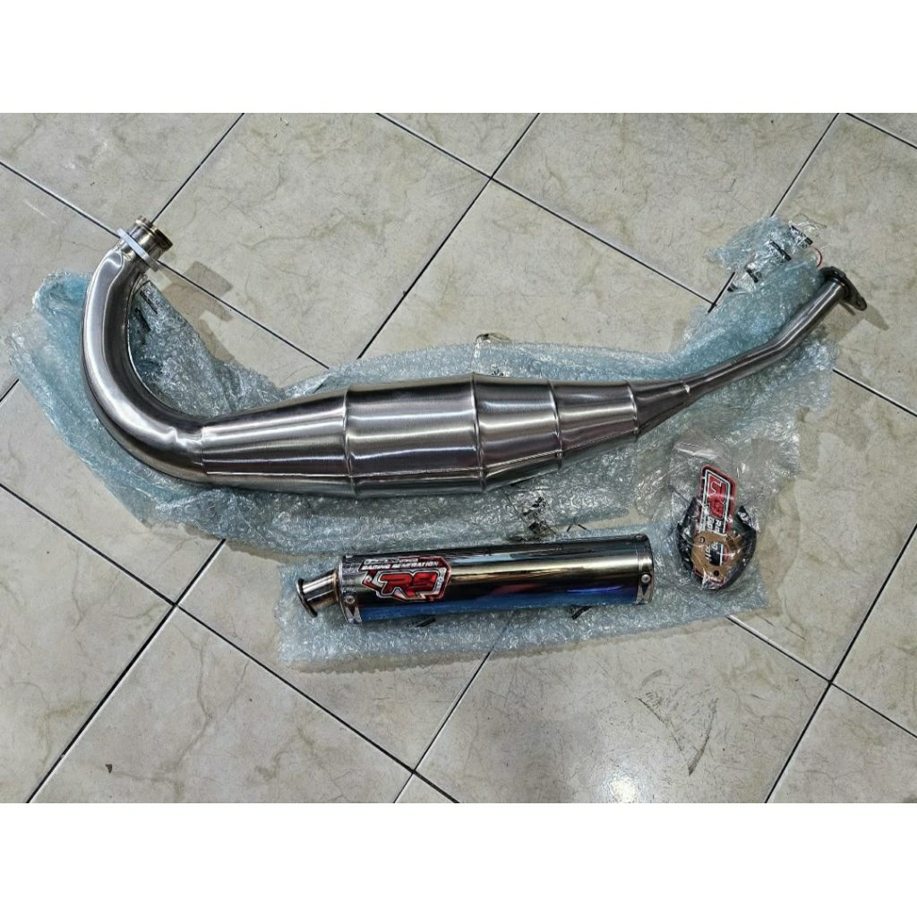 Knalpot R9 sentul kawasaki ninja RR 100% original