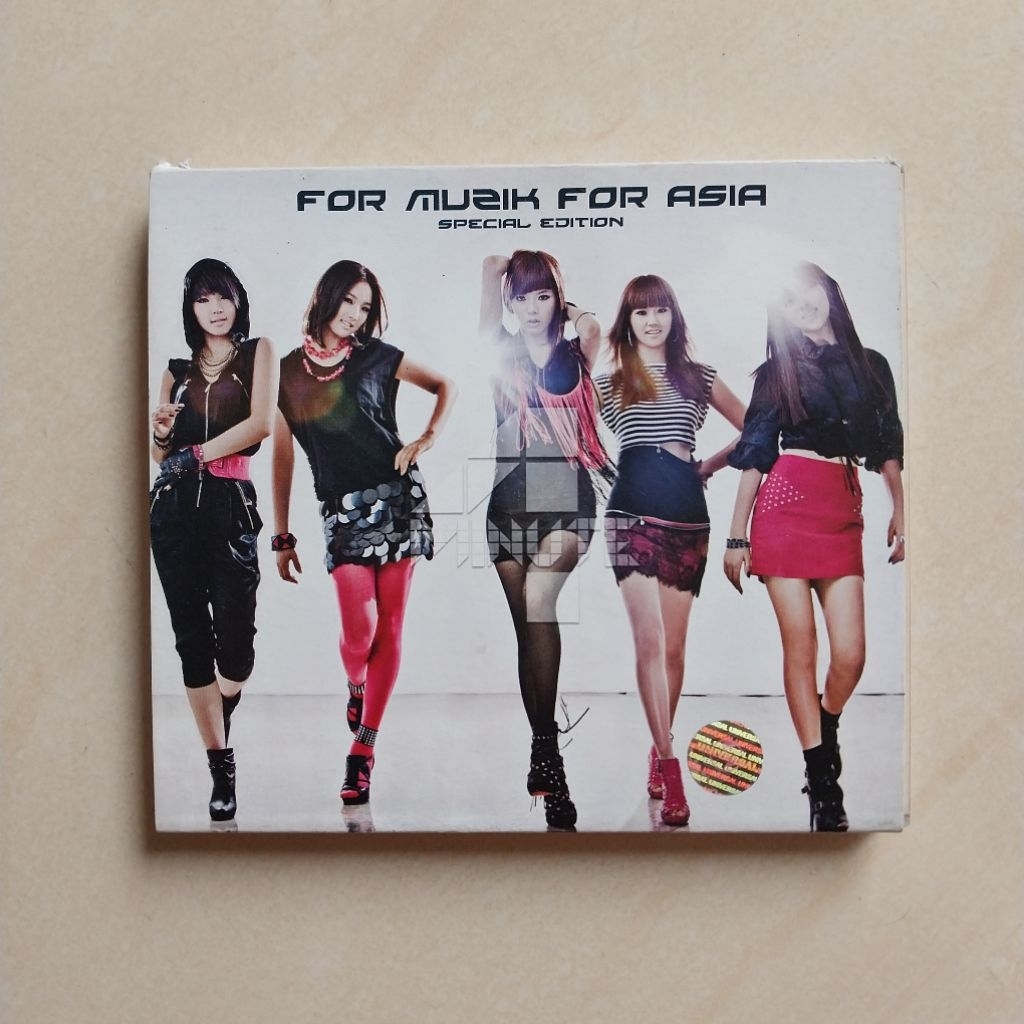 CD 4MINUTE ALBUM FOR MUZIK FOR ASIA ( CD+DVD )