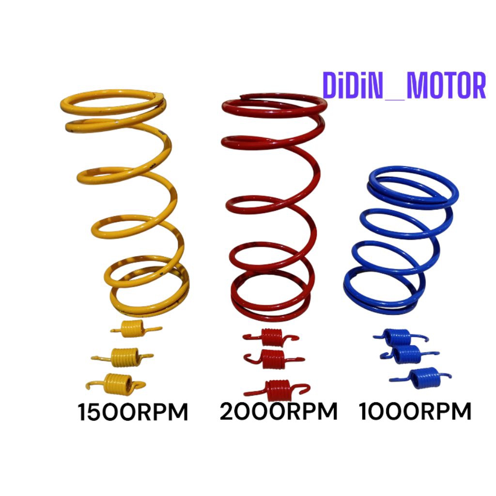 PER CVT & PER CENTRI 1000 RPM & 1500 RPM 2000 RPM ALL HONDA METIC BEAT KARBU FI VARIO 110 125 150 PC