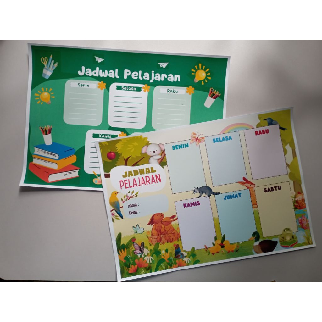 

Jadwal Pelajaran (Stiker)