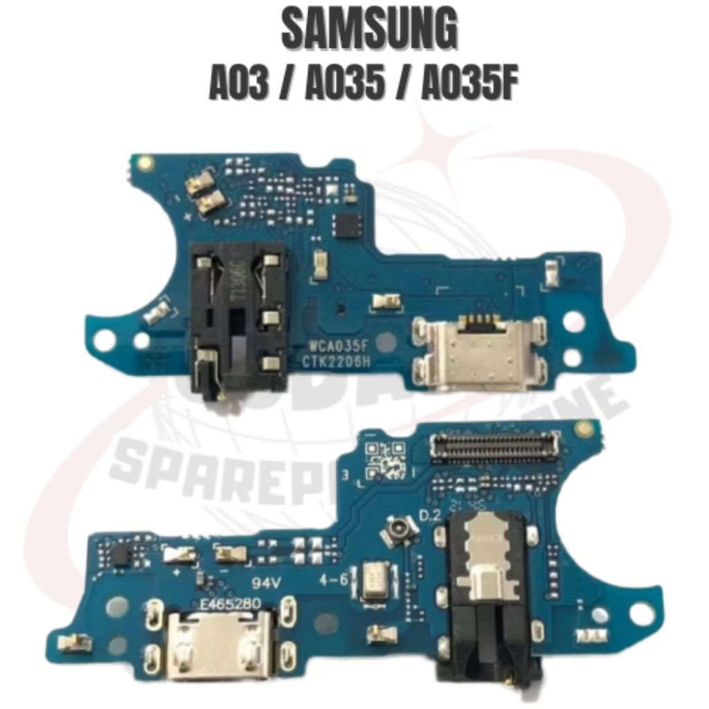 FLEXIBLE CHARGER CON CAS PAPAN CAS SAMSUNG A03 / A035 / A035F ORIGINAL