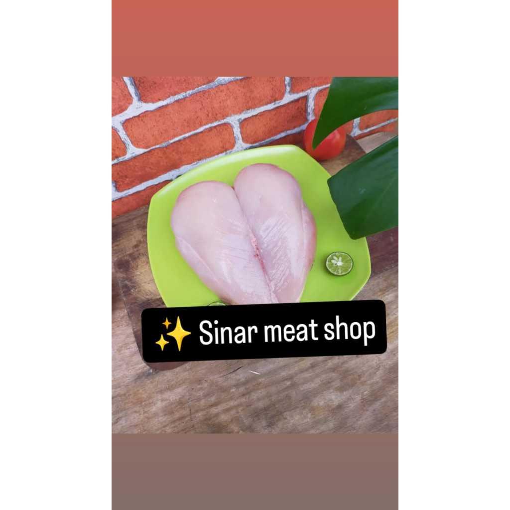 

Dada ayam fillet tanpa kulit 1kg