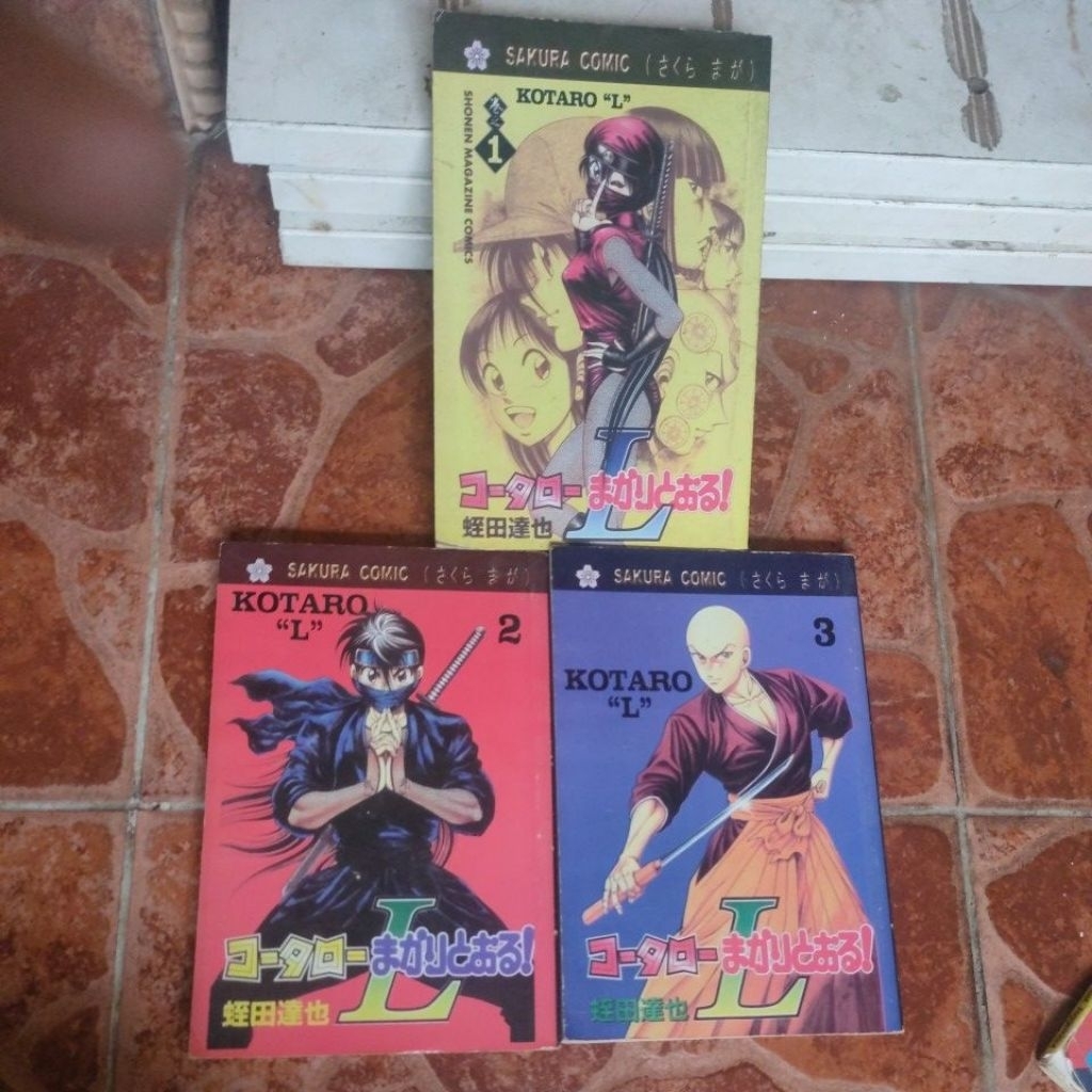 SAKURA COMIC KOTARO "L" NOMOR 1,2,3 BERSAMBUNG