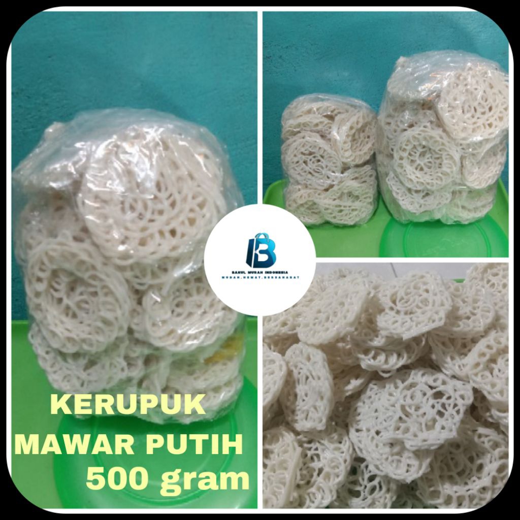 

kerupuk bawang/kerupuk mawar/kerupuk seblak Rafael mentah 500gram