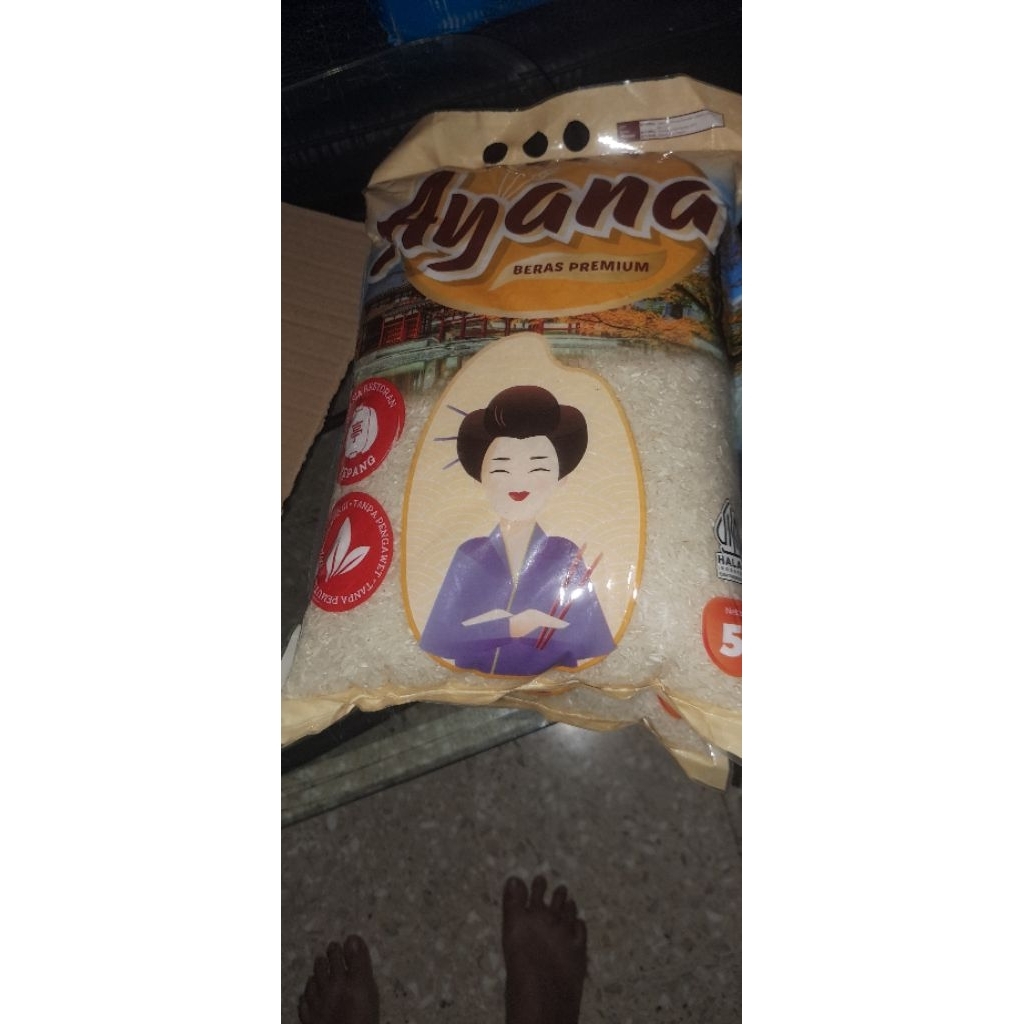 

Beras Ayana Gold Beras Premium kemasan 5kg