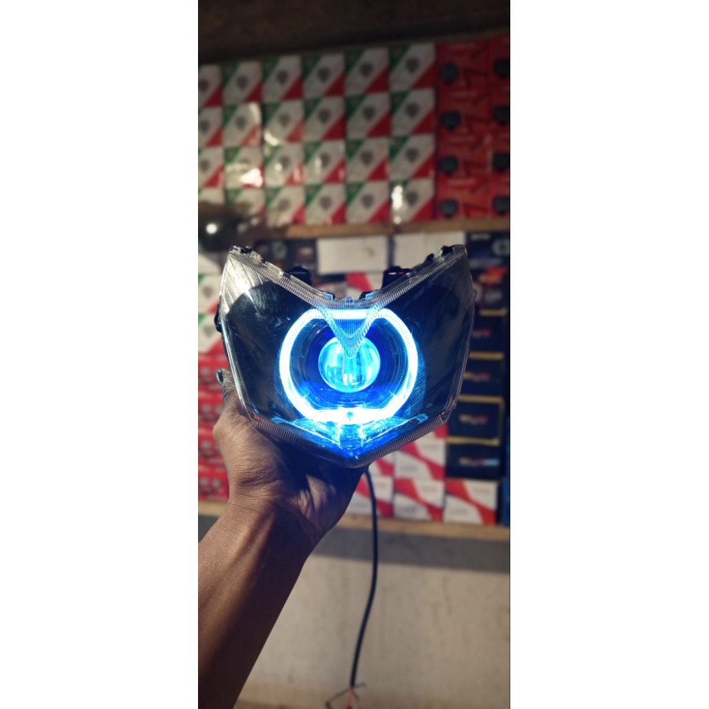 LAMPU BILED ALA ALA CR7 SUPRA X 125 BATMAN, BILED SUPRA X 125