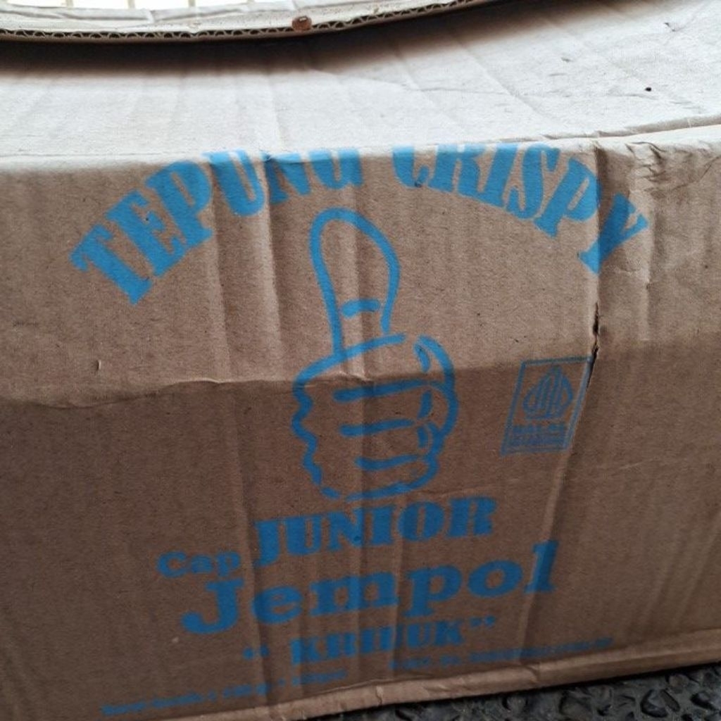

Tepung crispy cap jempol 1 Dus isi 10 pak
