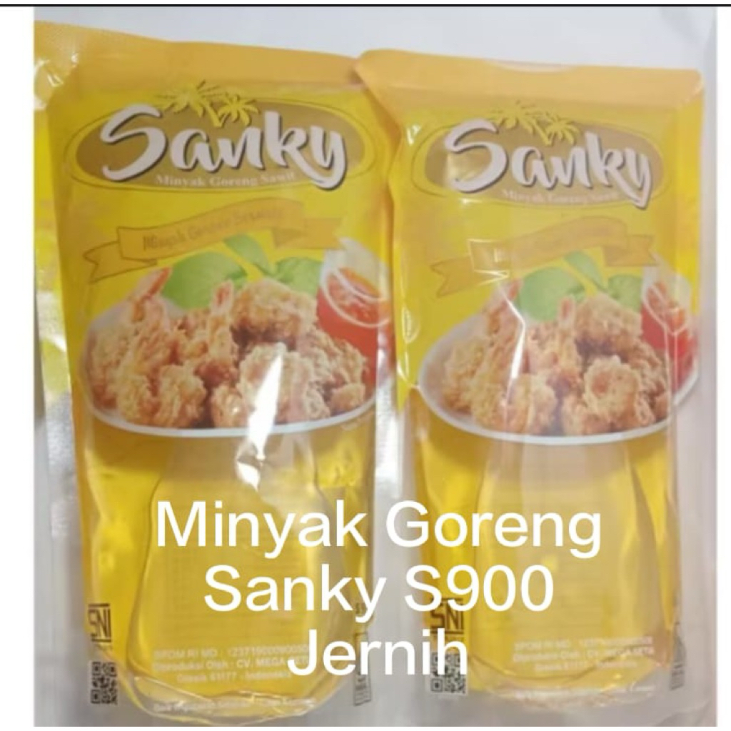 

Promo 2 Pcs Minyak Goreng Sanky S900