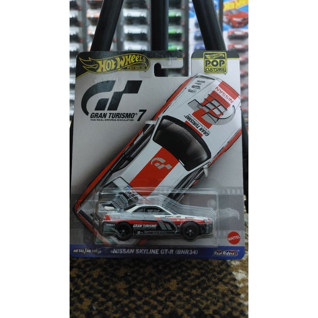 Hot Wheels Nissan Skyline GTR R34 Grand Turismo 7 GT-R BNR34