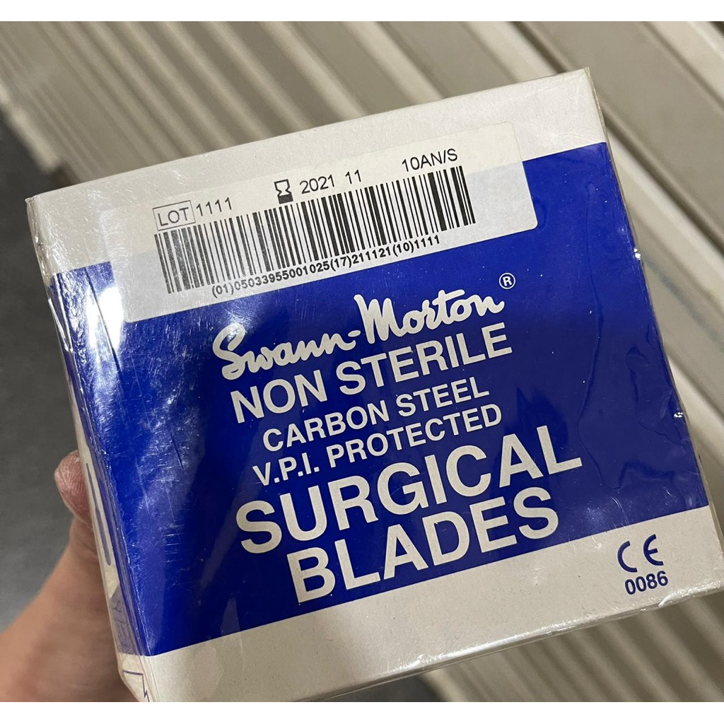 Pisau Bedah Swann Morton/Surgical Blade 10A/11/12